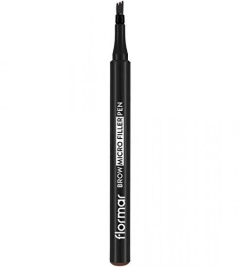 Flormar Brow Micro Filler Pen Kaş Doldurucu Kalem 04 Deep Brown