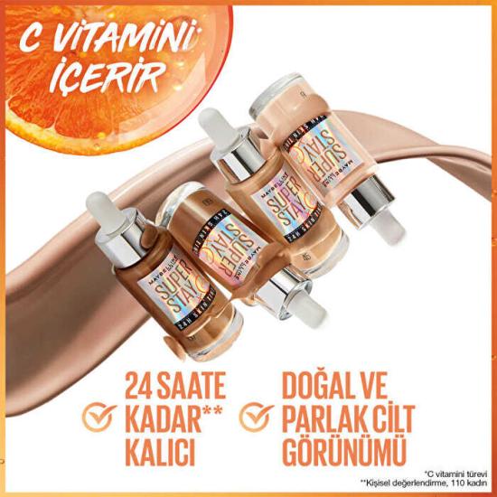 Maybelline Super Stay Glow Tint Serum Fondöten 20