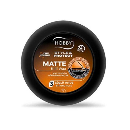 Hobby Matte Güçlü Tutuş Wax 100 ml