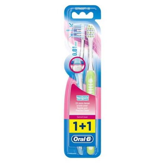 Oral-B SensiClean Precision Gum Care 1+1 Extra Soft Diş Fırçası