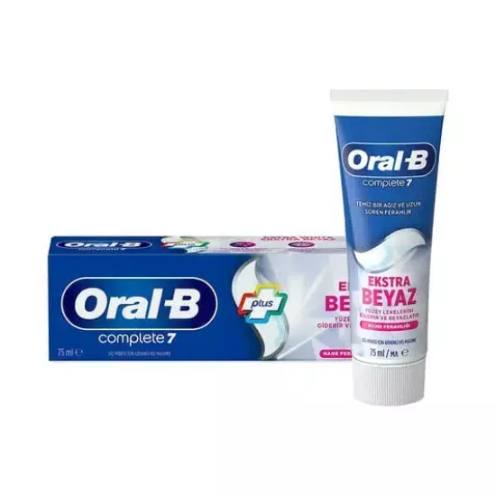 Oral-B Complete 7 Ekstra Beyaz Diş Macunu 75 ml