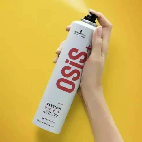 Schwarzkopf Osis+ Hold Session Extra Strong Hold Güçlü Tutuşlu Saç Şekillendirici Sprey 300 ml