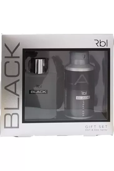 Rebul Black Edt 90 ml + 150 ml Deodorant Set
