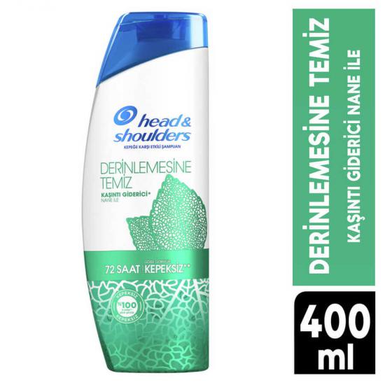 Head & Shoulders Derinlemesine Temiz Kaşıntı Giderici Kepeğe Karşı Etkili Şampuan 400 ml