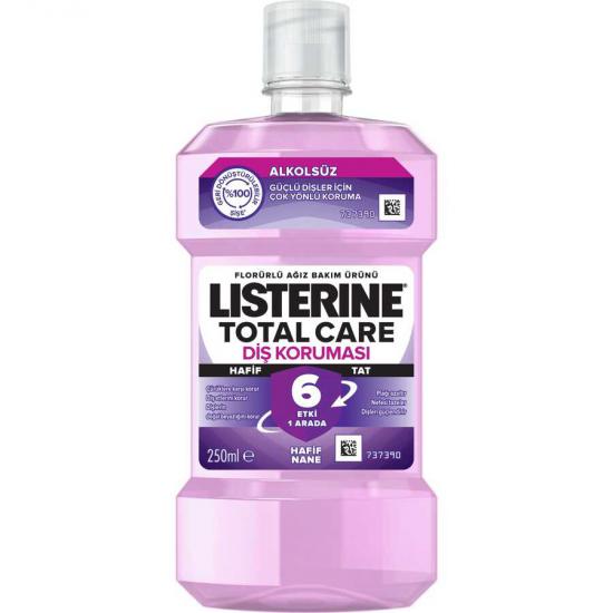 Listerine Total Care Alkolsüz Hafif Tat Ağız Bakım Suyu 250 ml