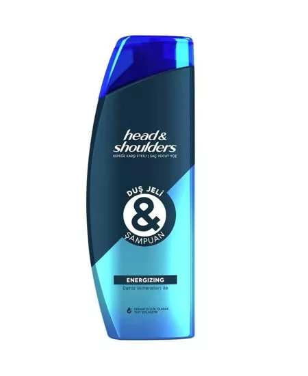 Head & Shoulders Duş Jeli ve Şampuan Energizing 360 ml