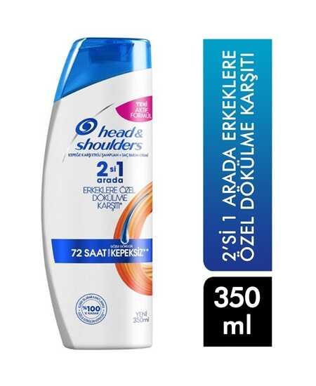 Head&Shoulders 2’si 1 Arada Erkeklere Özel Dökülme Karşıtı Şampuan 350 ml