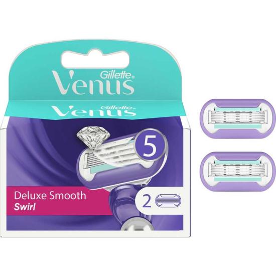 Gillette Venus Swirl Kadın Tıraş Makinesi Bıçağı - 2 Yedek
