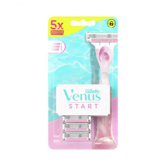 Gillette Venus Start Tıraş Makinesi 5 Yedek Bıçaklı