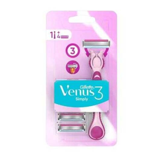 Gillette Venus Simply 3 Yedek Bıçak 4