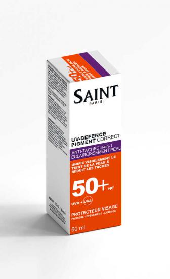 Saint Sun Face Protector Spf 50 Anti Dark Spot- Cilt Tonunu Eşitleyen Spf 50 Faktör Güneş Koruyucu Yüz Kremi 50 ml