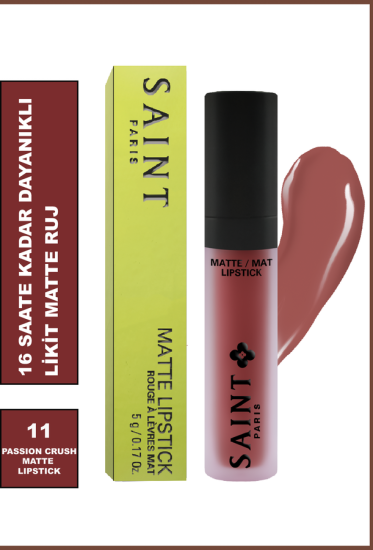 Saint Paris Matte Lipstick 11 Passion Crush