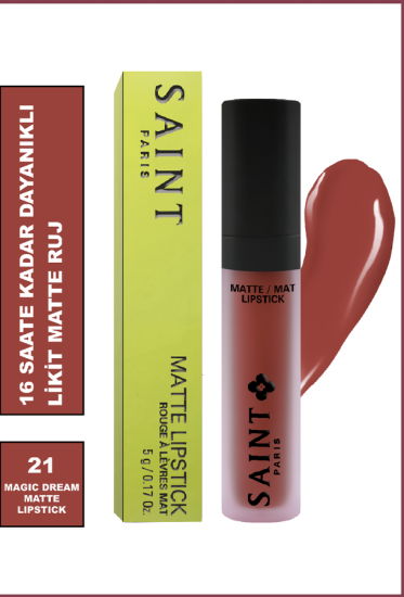 Saint Paris Matte Lipstick 21 Magic Dream