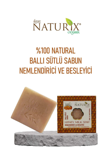 Naturix Ballı Sütlü Nemlendirici Besleyici Sabun 125 g