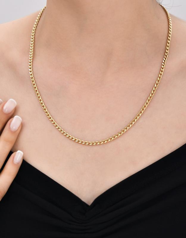 Gurmet%20Zincir%2014%20Ayar%20Gerçek%20Altın%20Zincir%20Kolye%20-%20Kalınlık:%201.05%20mm%20(585%20Damgalı)