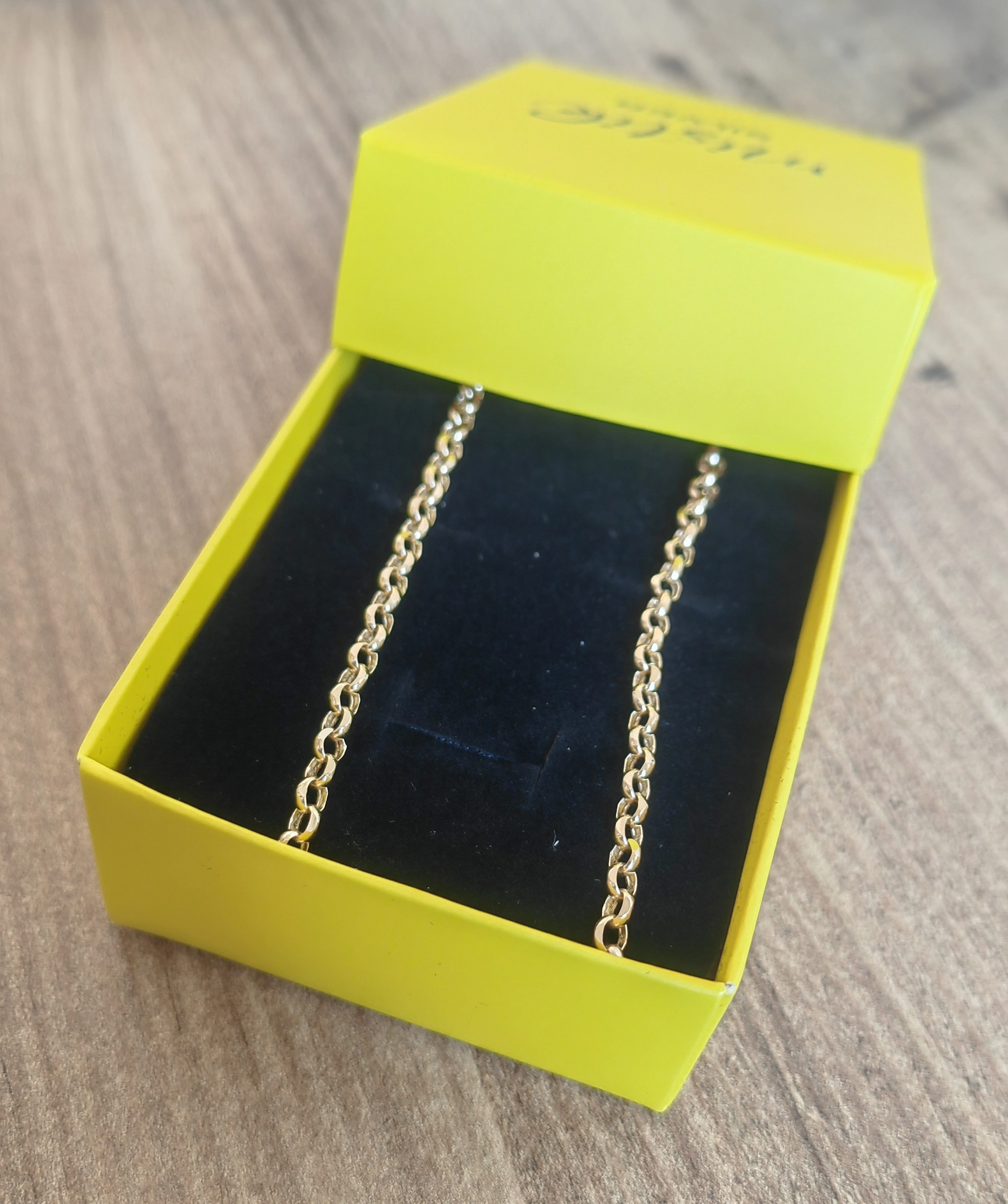 Doç Zincir 14 Ayar Gerçek Altın Zincir Kolye - Kalınlık: 3.75 mm  (585 Damgalı)