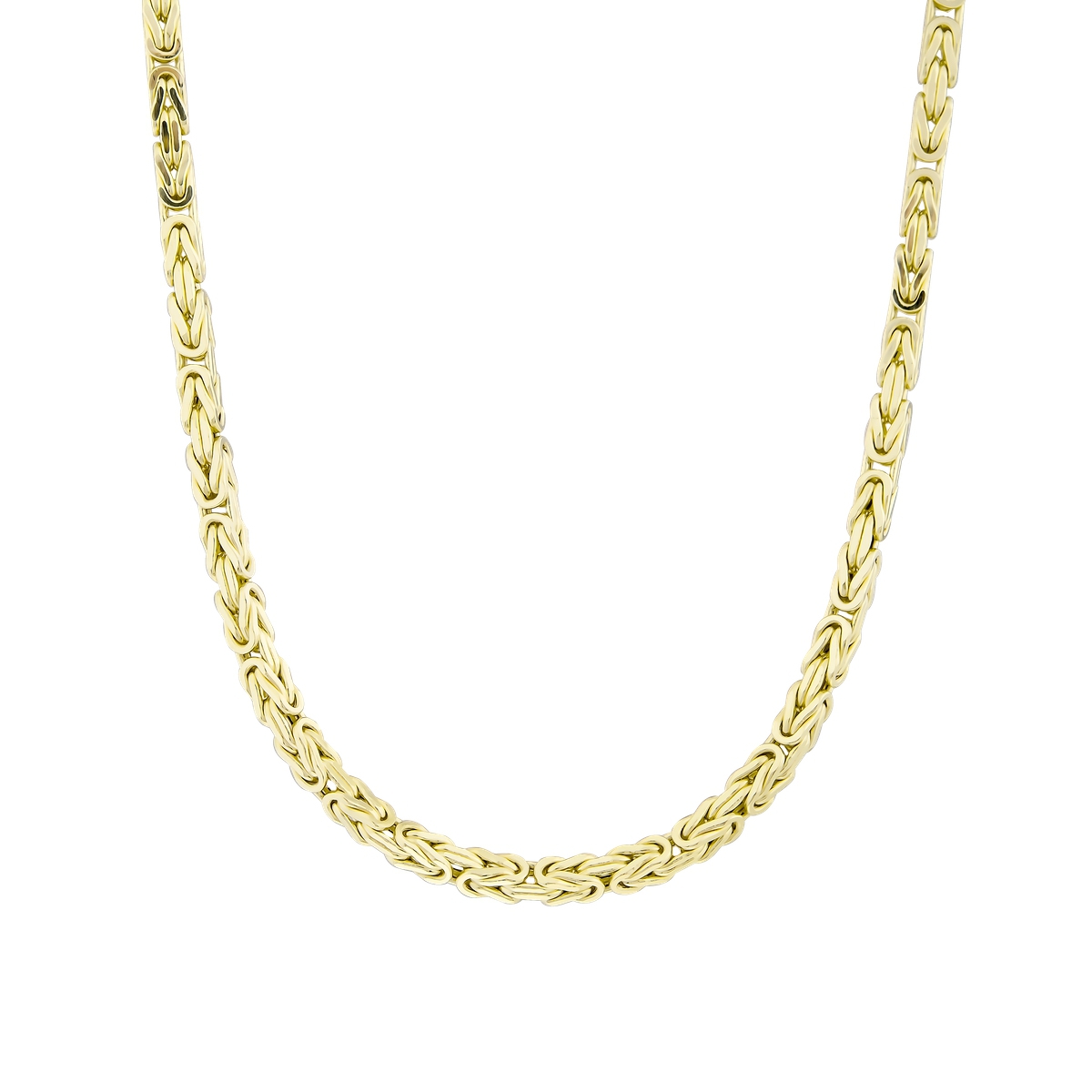 Köşeli%20Kral%20Zincir%2014%20Ayar%20Gerçek%20Altın%20Zincir%20Kolye%20-%20Kalınlık:%202.30%20mm%20(585%20Damgalı)