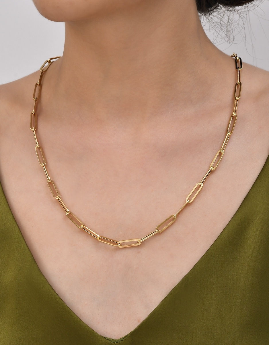 Ataç%20Zincir%20Kısa%20Aralık%20-%2014%20Ayar%20Gerçek%20Altın%20Zincir%20Kolye%20-%20Kalınlık%201%20mm%20(585%20Damgalı)