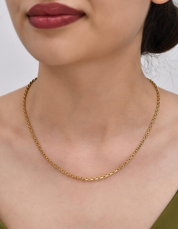 Uzun%20Küp%20Zincir%2014%20Ayar%20Gerçek%20Altın%20Zincir%20Kolye%20-%20Kalınlık:%202.35%20mm%20(585%20Damgalı)