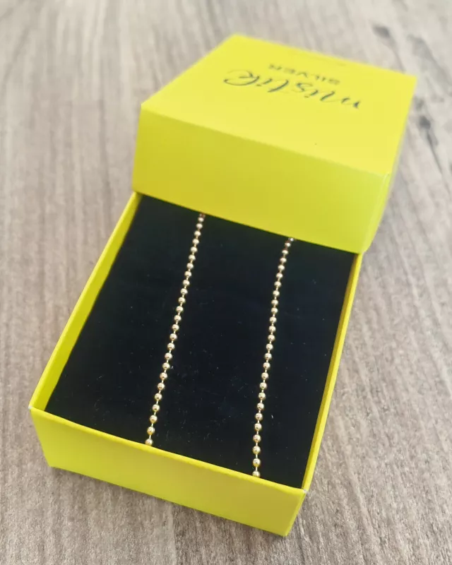 Top Zincir 14 Ayar Gerçek Altın Zincir Kolye - Kalınlık: 2.50 mm (585 Damgalı)