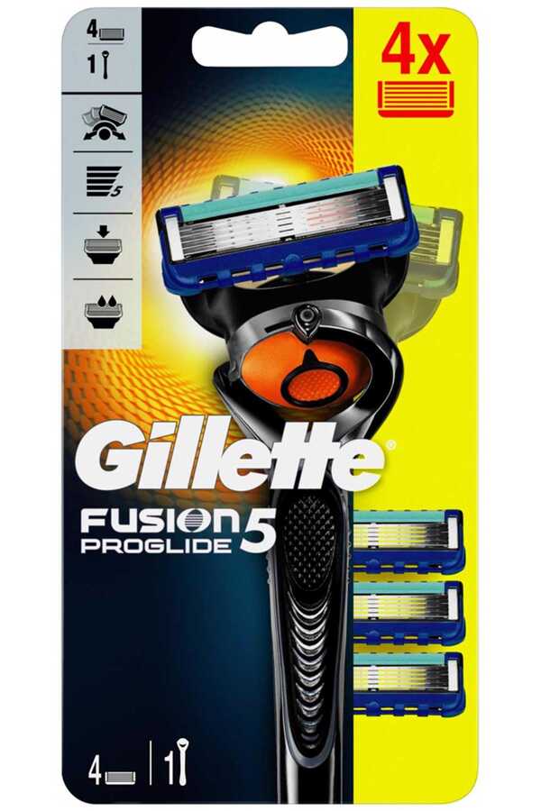 Gillette%20Fusion%205%20Proglide%20Tıraş%20Makinesi%204%20Yedek%20Bıçaklı