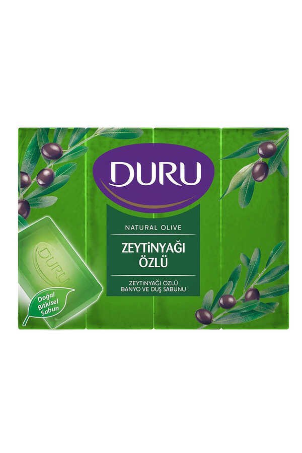 Duru Natural Olive Zeytinyağlı 4X150 gr Sabun