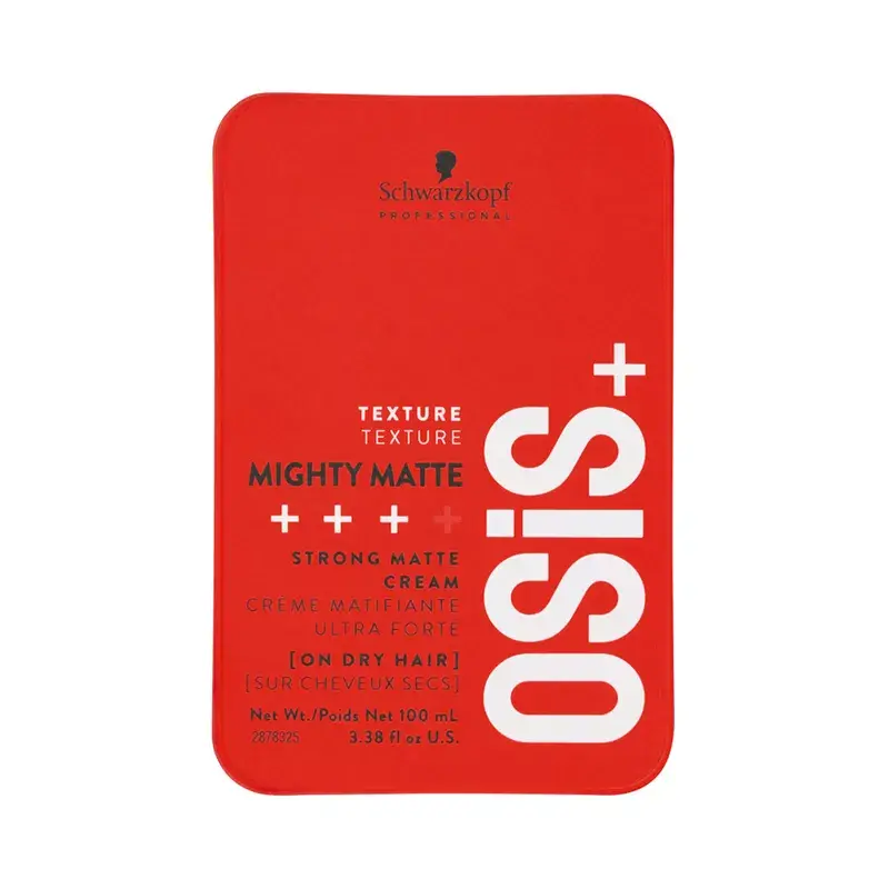 Schwarzkopf Osis+ Mighty Matte Strong Cream Güçlü Tutucu Mat Şekillendirici Krem 100 ml