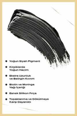 Golden Rose Iconic Lash Intense Black Mascara Yoğun Hacim Veren Maskara