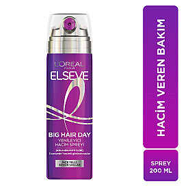 Loreal Paris Elseve Kolajen Peptitleri İçeren Hacim Veren Yenileyici Saç Spreyi 200 ml