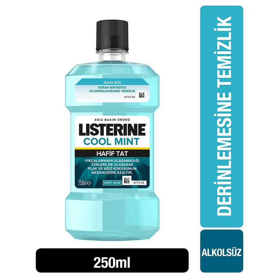 Listerine%20Cool%20Mint%20Hafif%20Tat%20Ağız%20Bakım%20Ürünü%20250%20ml