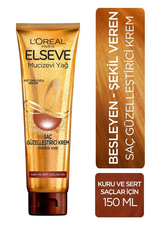 L’Oréal Paris Elseve Mucizevi Yağ Saç Güzelleştirici Krem 150  ml