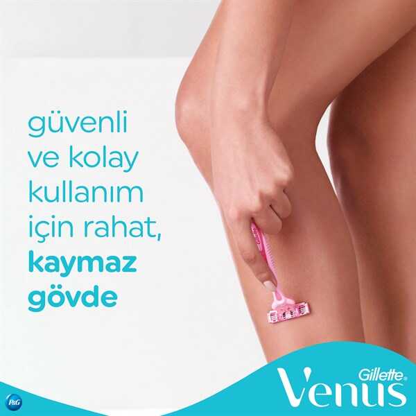 Gillette Simply Venus Basic Kullan At Kadın Tıraş Bıçağı 4 lü