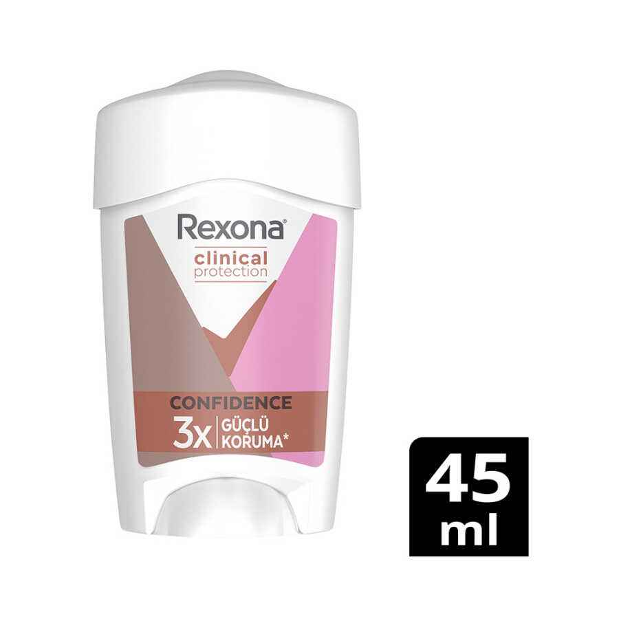 Rexona Clinical Protection Confidence 3x Güçlü Koruma Stick Deodorant 45 ml